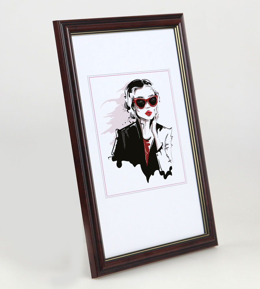 3er 5er Set Kunststoffrahmen Klarglas Bilderrahmen Frame Foto Collage Portraitrahmen Glasscheibe PS - Pack: 5er | Format: 21x29,7 DIN A4