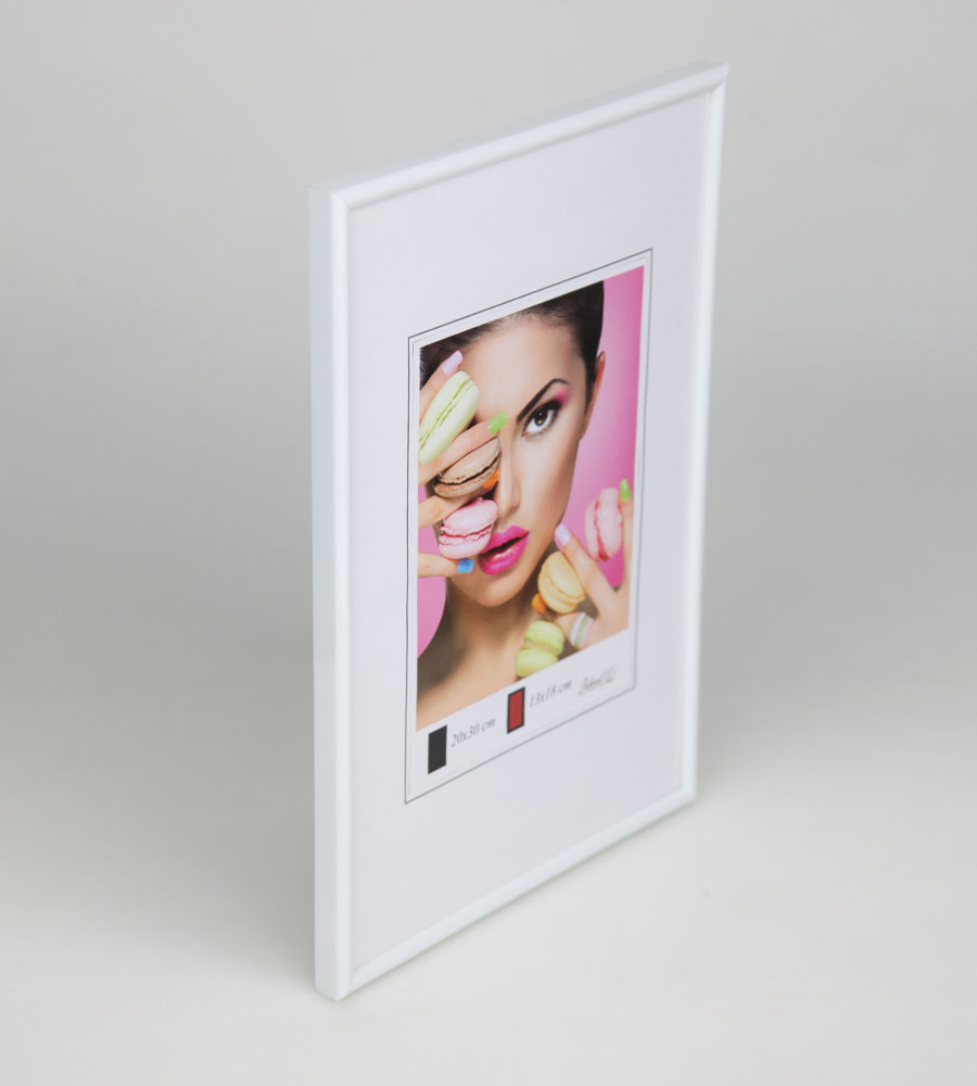 2er 3er 5er Pack Photo Style Set Bilderrahmen Wanddeko Collage Poster Kunststoff Rahmen - Pack: 5er | Farbe: Weiß | Format: 15x20
