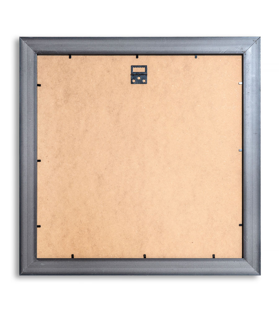 Bilderrahmen Lifestyle Foto Rahmen Collage quadratisch Wanddeko Poster 40D - Farbe: Schwarz | Format: 40x40