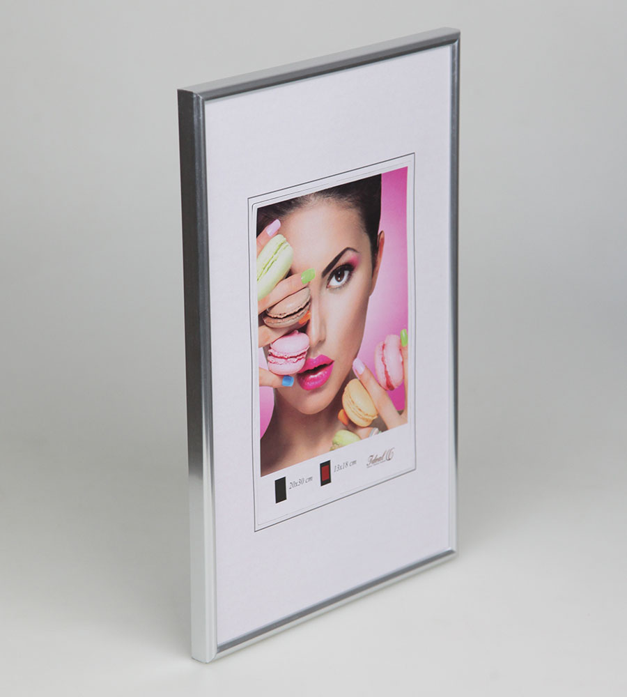 2er 3er 5er Pack Photo Style Set Bilderrahmen Wanddeko Collage Poster Kunststoff Rahmen - Pack: 5er | Farbe: Silber | Format: 20x30