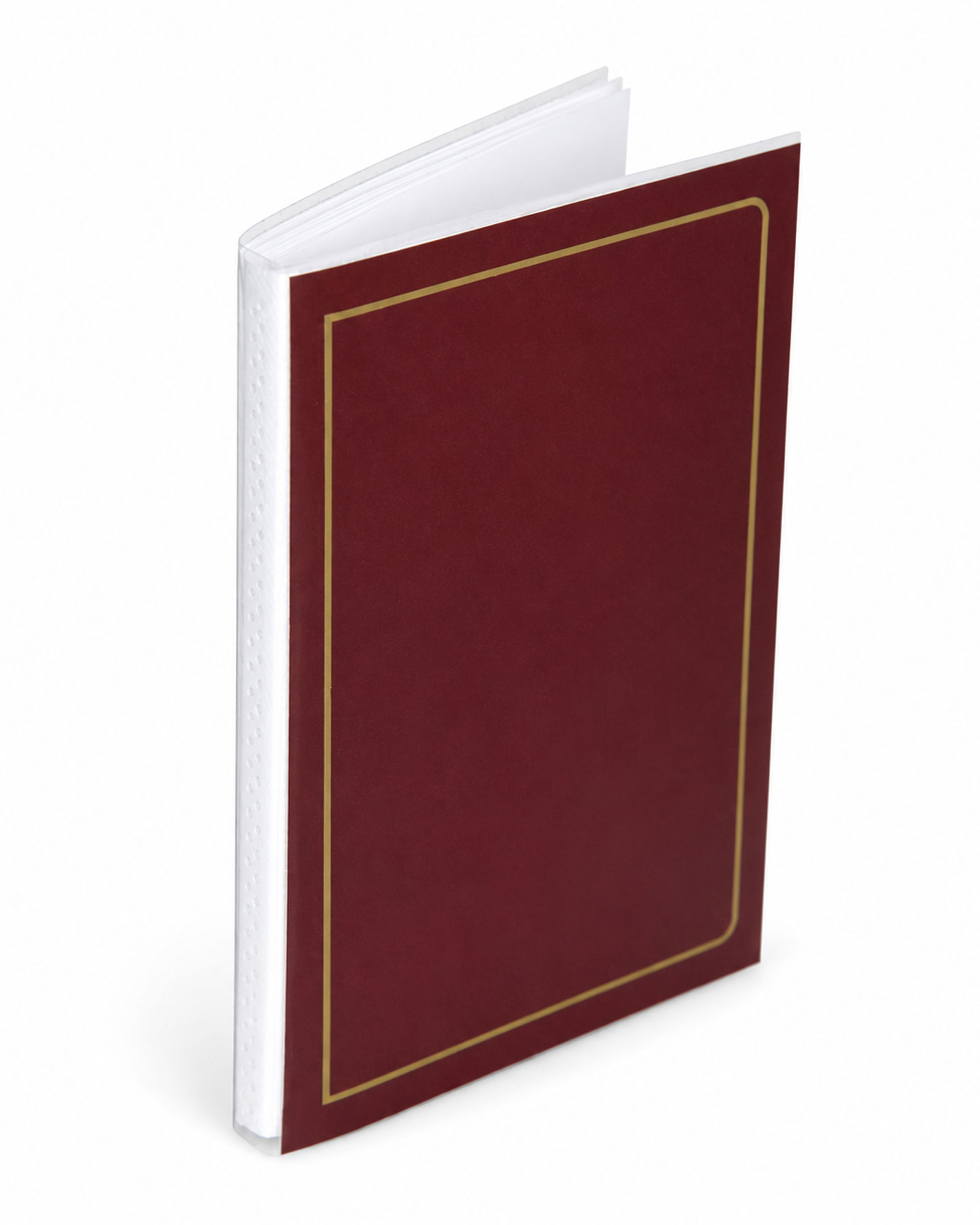 Tradition Moments: Einsteckalbum - Kompaktes Softcover-Fotoalbum für 36 Fotos im Format 10x15 cm - Farbe: Rot