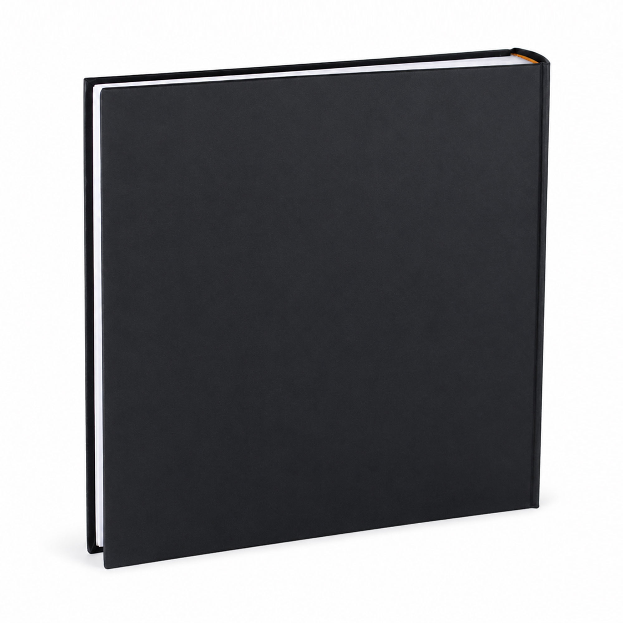 Flair Fotoalbum 30x30 cm 100 weiße Seiten Seiten Jumbo Buchalbum Fotobuch - Farbe: Schwarz