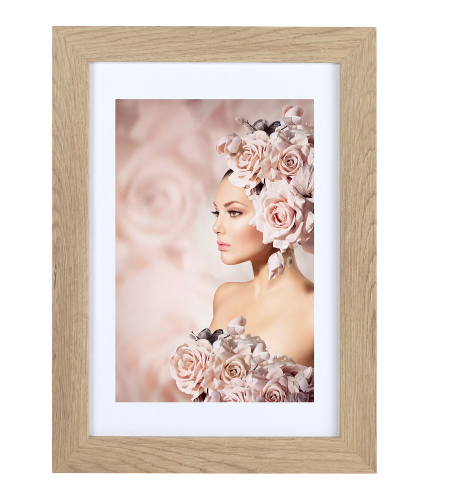 Bilderrahmen Holz Rahmen Plexi Acryl Collage Wanddeko Poster quadratisch S215 -