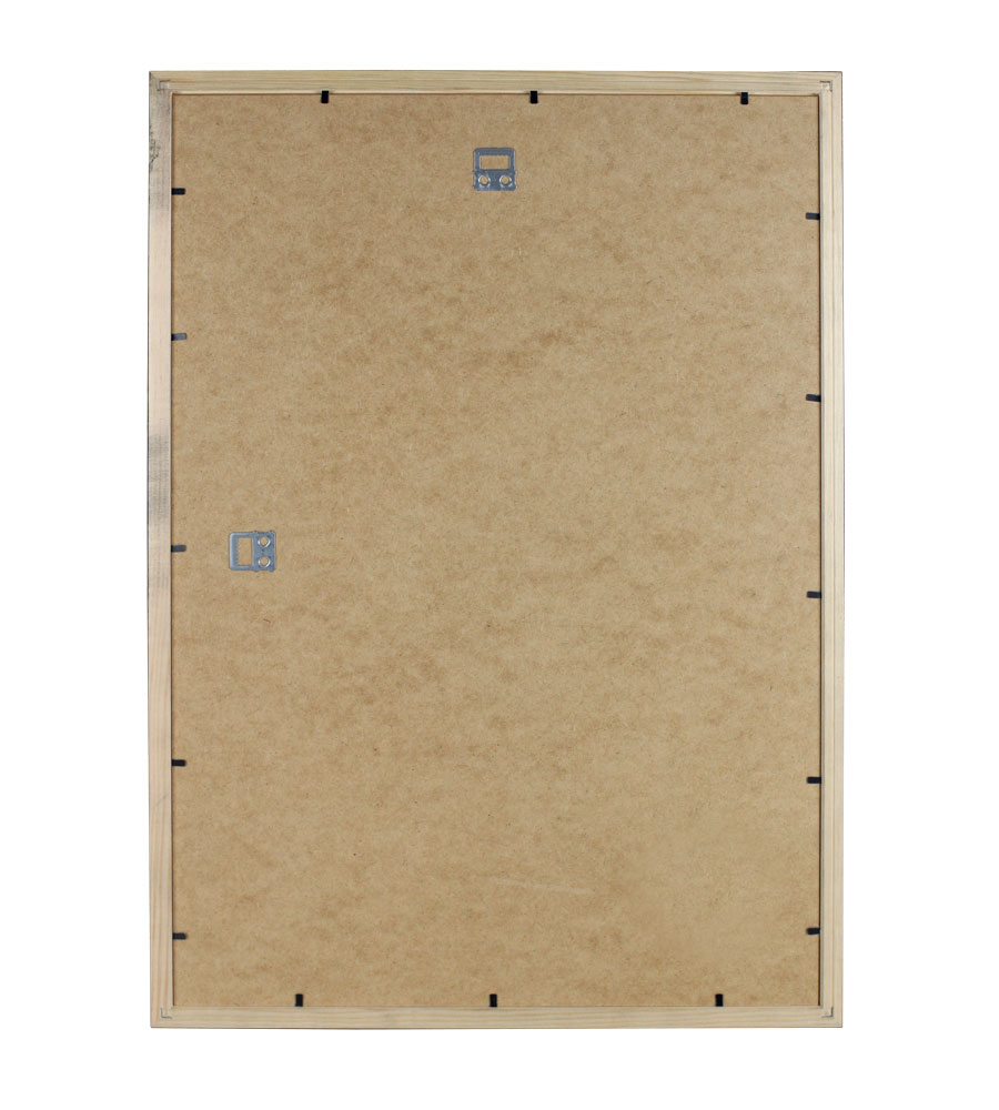 Artos Holz Bilderrahmen Acrylglas Plexi Lifestyle Foto Rahmen Collage Wanddeko Poster - Farbe: Natur | Format: 40x60