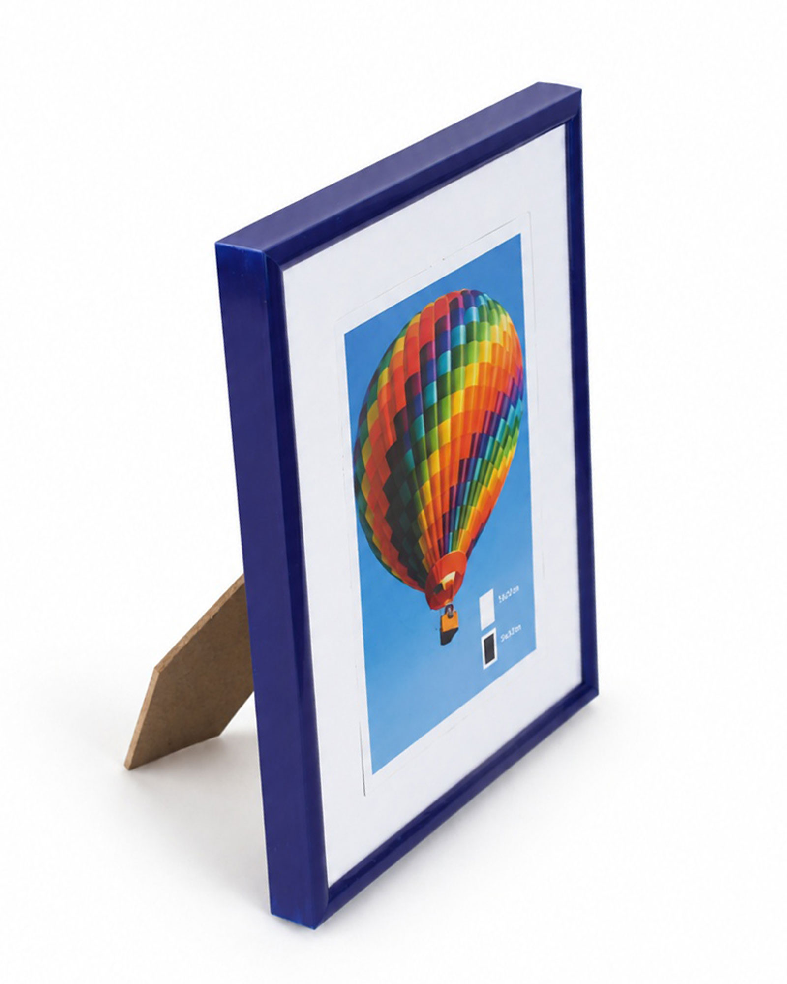 New Lifestyle Kunststoff Bilderrahmen Kunststoffrahmen Bildhalter Bildträger - Farbe: Blau | Format: 15x20