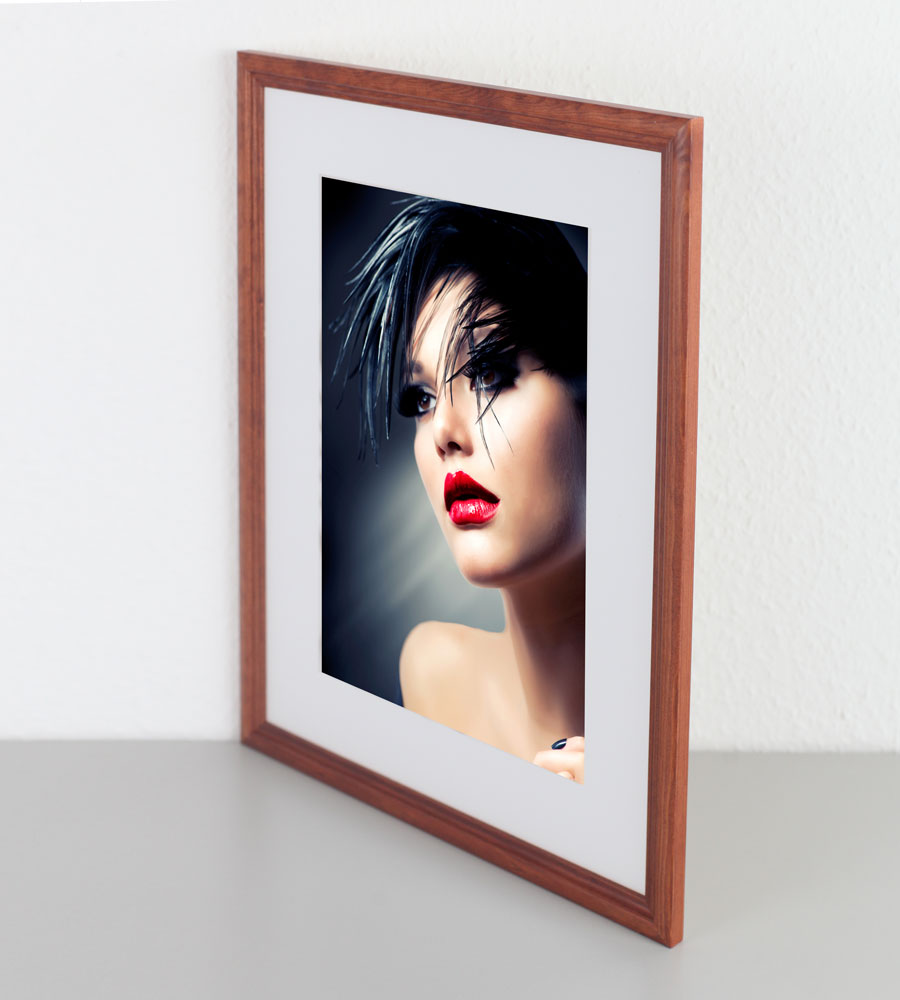 Artos Holz Bilderrahmen Acrylglas Plexi Lifestyle Foto Rahmen Collage Wanddeko Poster -