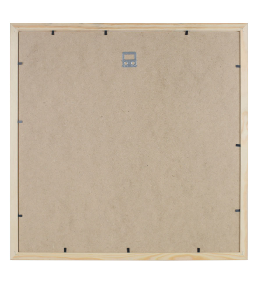 Artos Holz Bilderrahmen Acrylglas Plexi Lifestyle Foto Rahmen Collage Wanddeko Poster - Farbe: Silber | Format: 40x40
