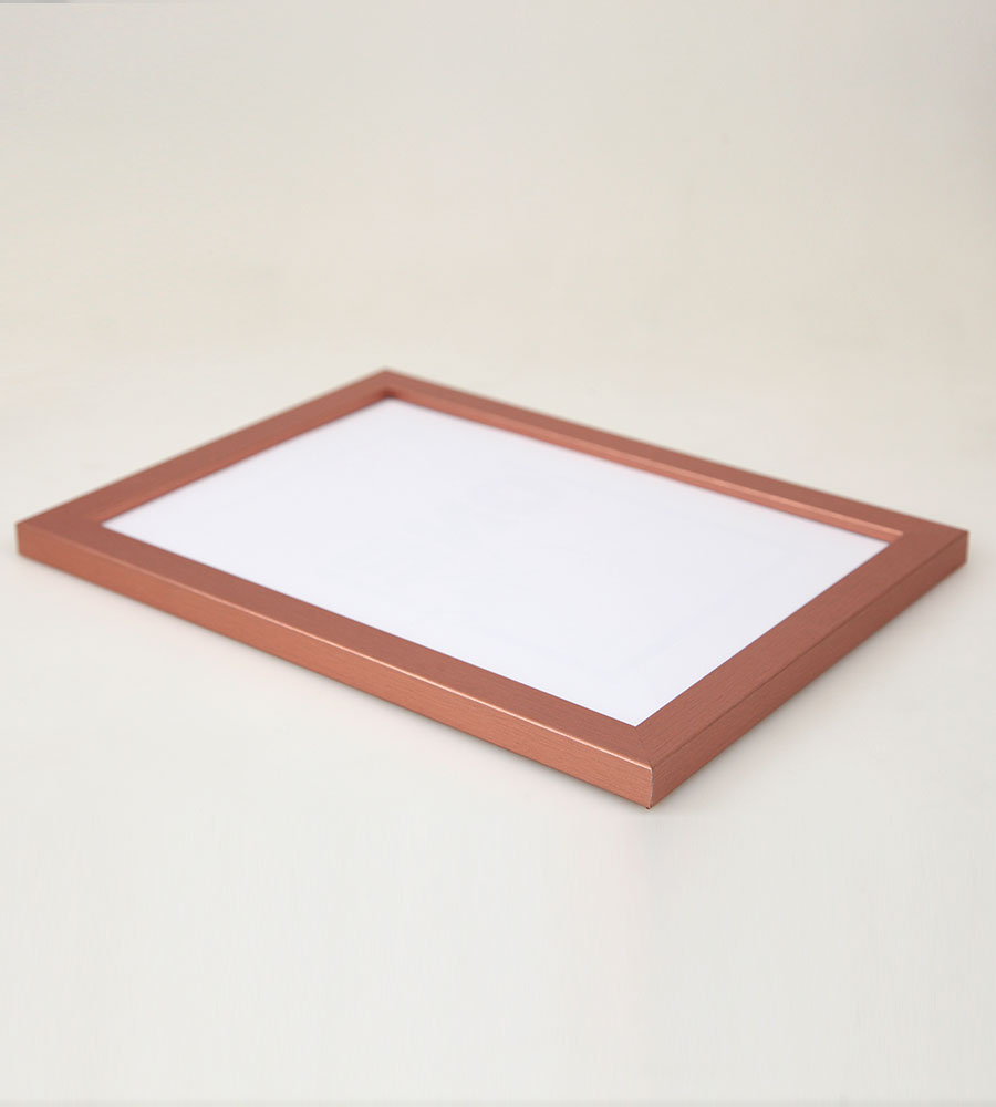 Bilderrahmen Hekla Holzrahmen Posterrahmen Picture Frame Collage Poster Foto Rahmen - Farbe: Bronze | Format: 15x20