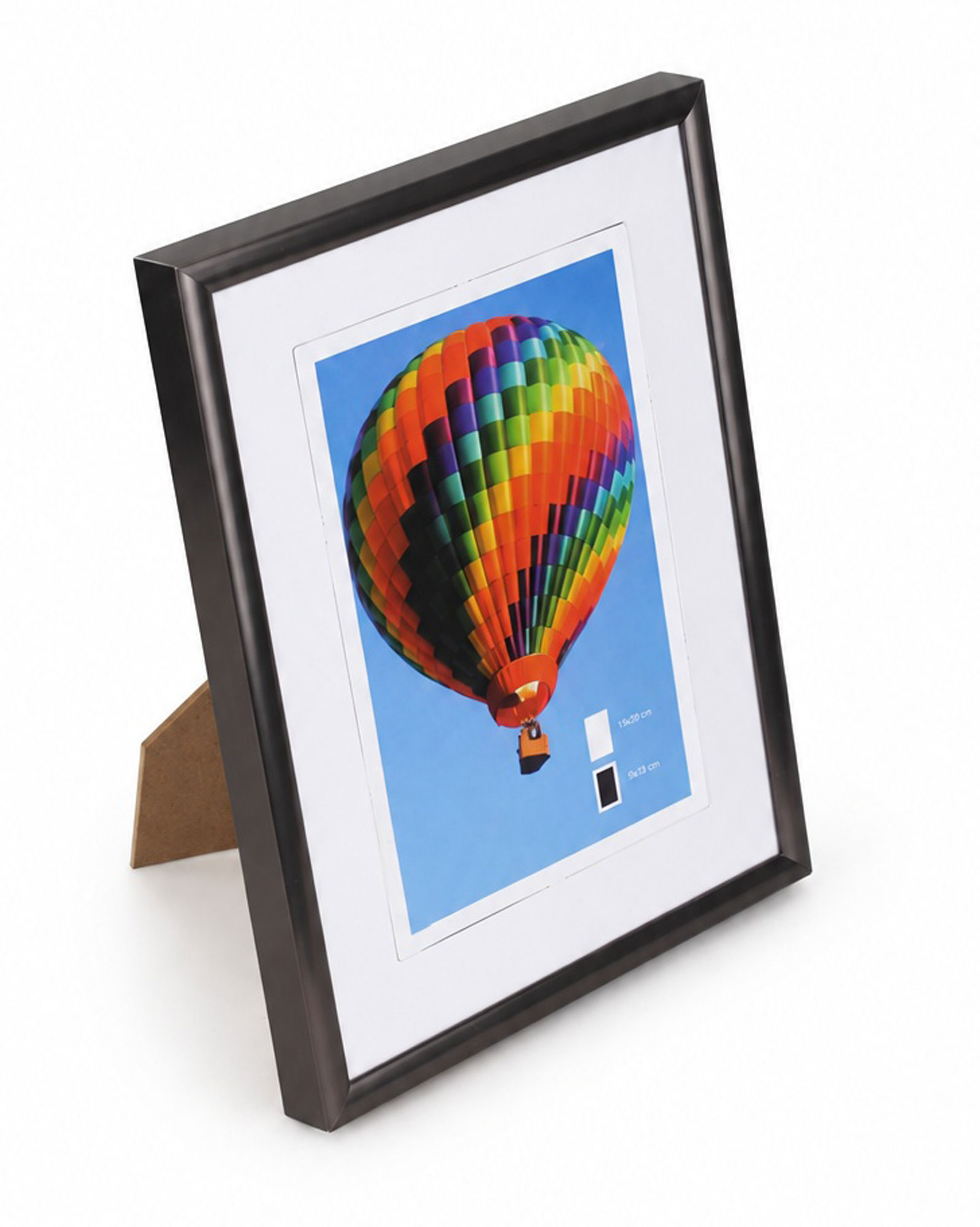 New Lifestyle Kunststoff Bilderrahmen Kunststoffrahmen Bildhalter Bildträger - Farbe: Antrazit | Format: 15x20