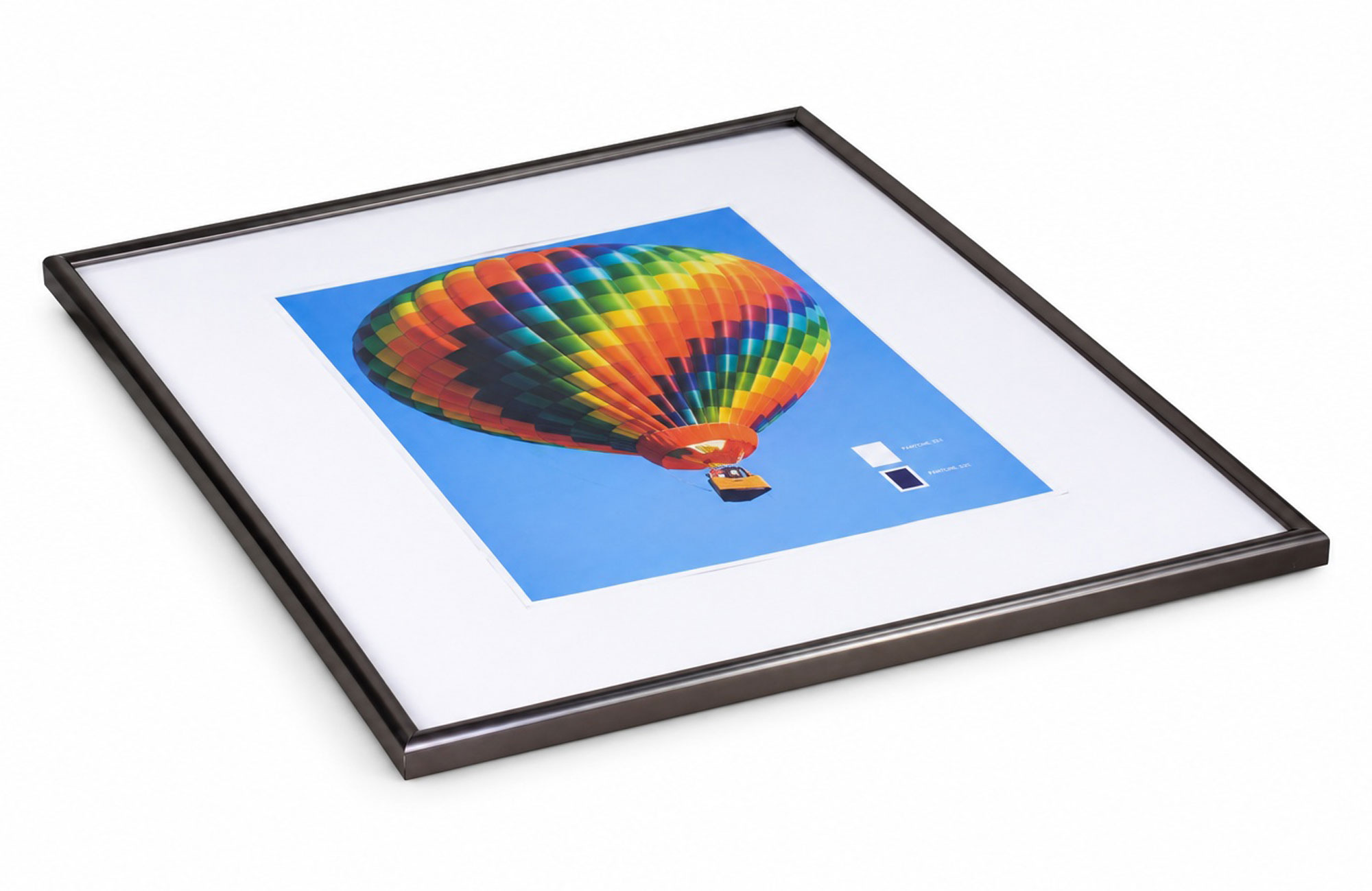 New Lifestyle Kunststoff Bilderrahmen Kunststoffrahmen Bildhalter Bildträger - Farbe: Antrazit | Format: 50x60