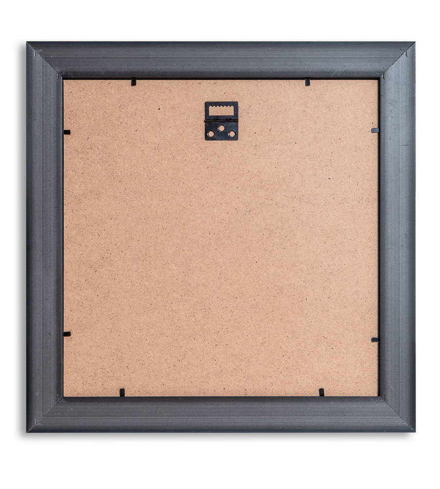 Bilderrahmen Lifestyle Foto Rahmen Collage quadratisch Wanddeko Poster 40D - Farbe: Schwarz | Format: 30x30