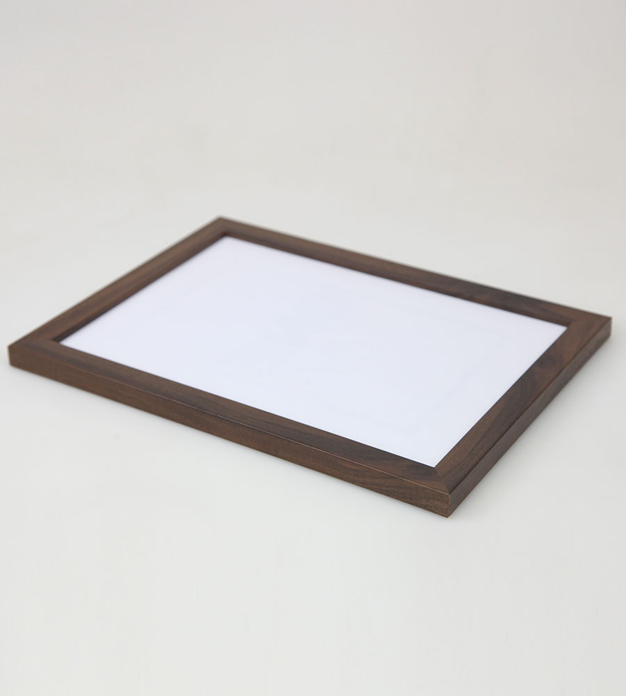 Bilderrahmen Hekla Holzrahmen Posterrahmen Picture Frame Collage Poster Foto Rahmen - Farbe: Braun | Format: 30x45
