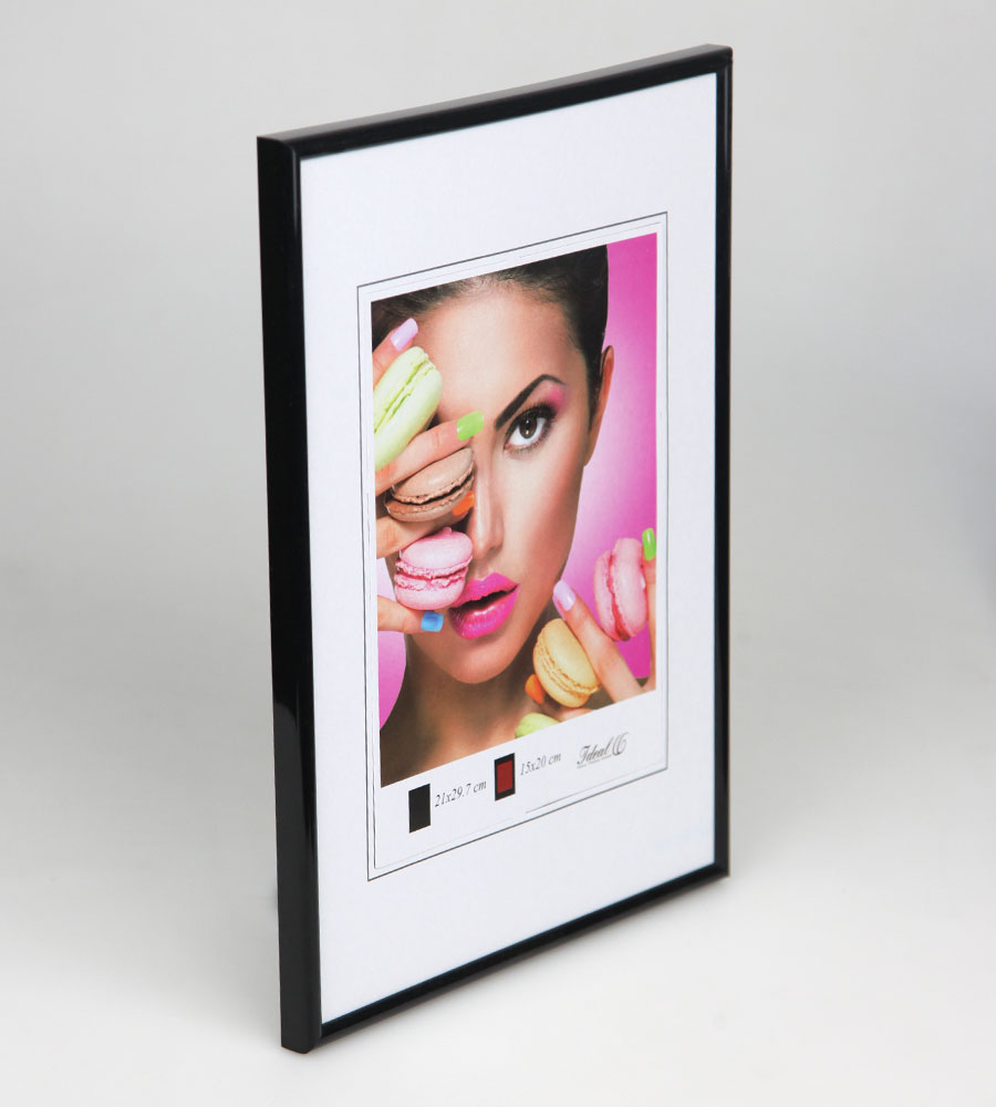 2er 3er 5er Pack Photo Style Set Bilderrahmen Wanddeko Collage Poster Kunststoff Rahmen - Pack: 5er | Farbe: Schwarz | Format: 13x18