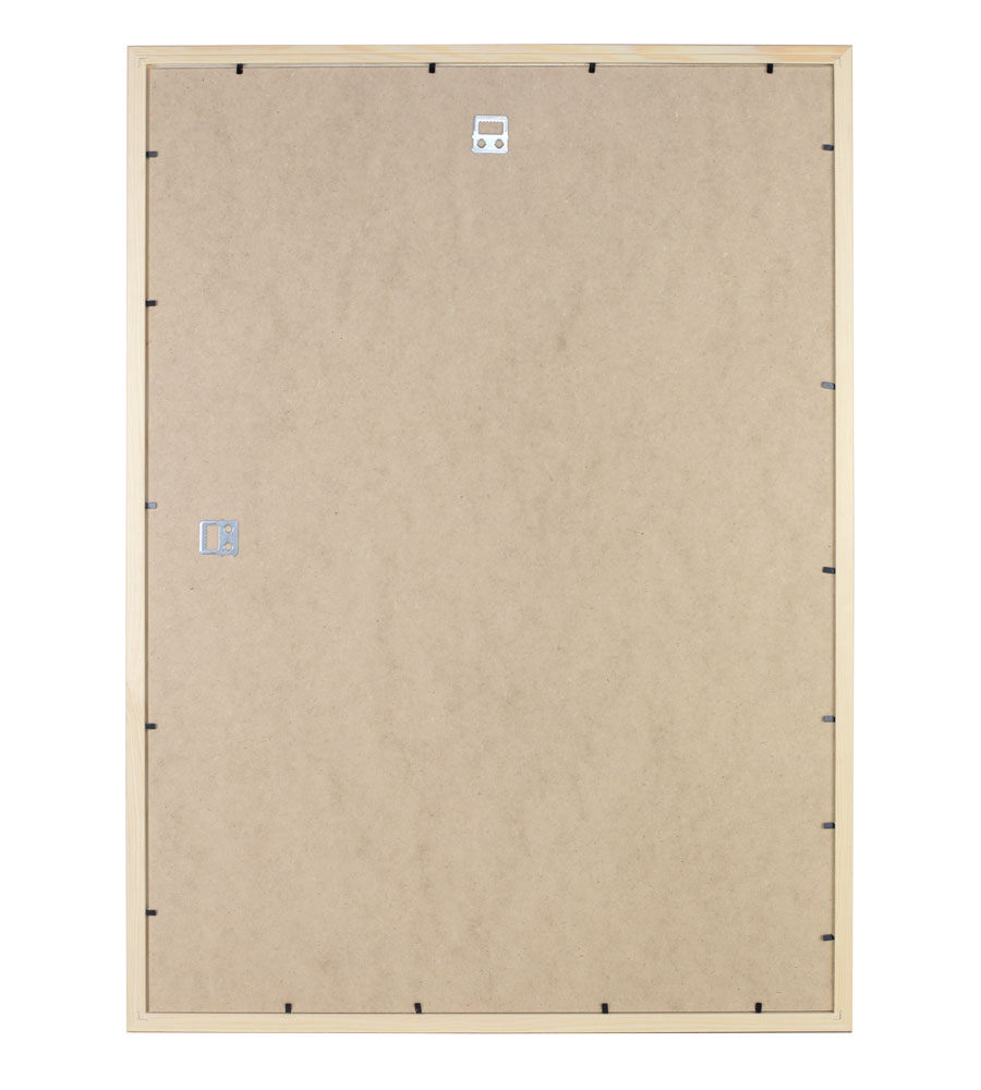 Artos Holz Bilderrahmen Acrylglas Plexi Lifestyle Foto Rahmen Collage Wanddeko Poster - Farbe: Natur | Format: 50x70