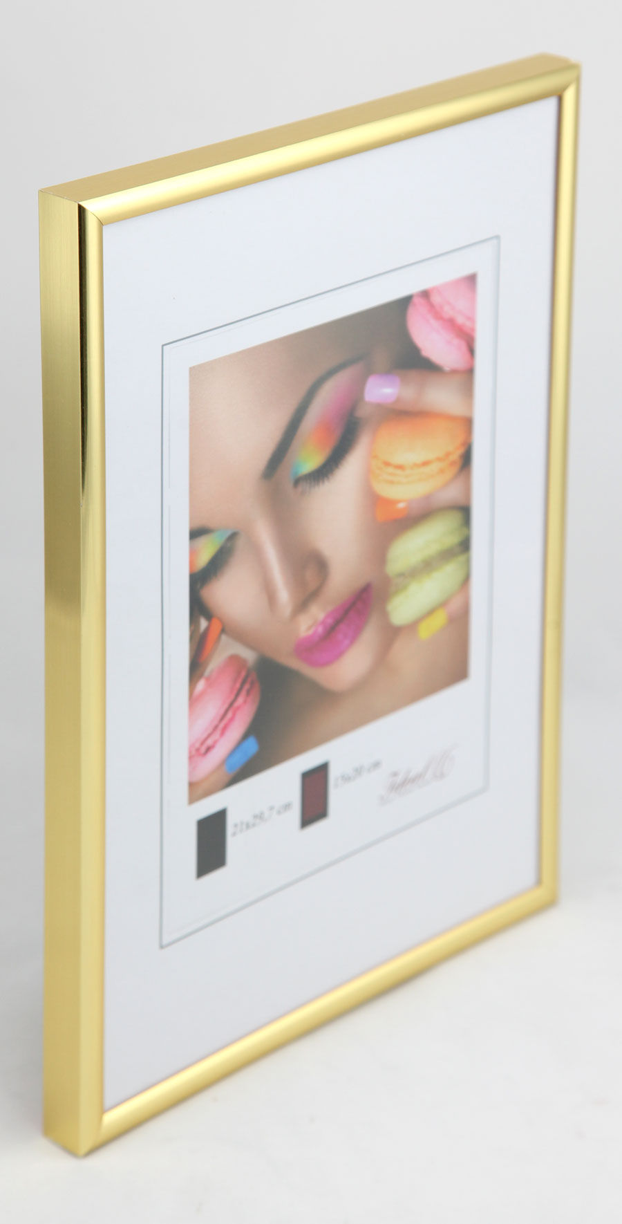 New Lifestyle Set Bilderrahmen Wanddeko Collage Poster Rahmen 2er 3er 5er Pack - Pack: 2er | Farbe: Gold | Format: 29,7x42 DIN A3