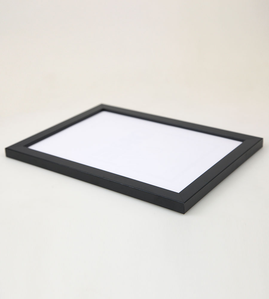 Bilderrahmen Hekla Holzrahmen Posterrahmen Picture Frame Collage Poster Foto Rahmen - Farbe: Schwarz | Format: 29,7x42 A3