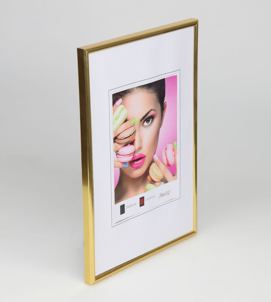 2er 3er 5er Pack Photo Style Set Bilderrahmen Wanddeko Collage Poster Kunststoff Rahmen - Pack: 3er | Farbe: Gold | Format: 30x45