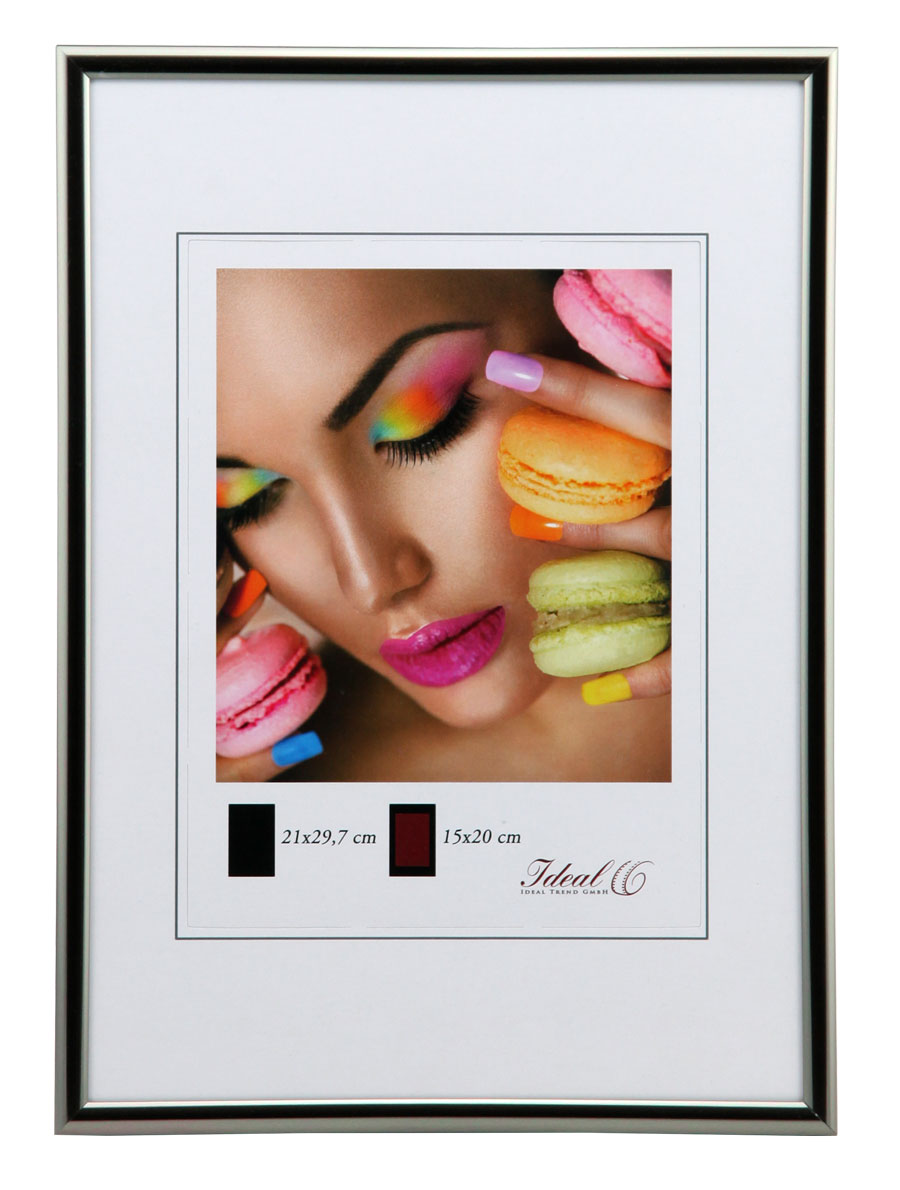 New Lifestyle Set Bilderrahmen Wanddeko Collage Poster Rahmen 2er 3er 5er Pack - Pack: 2er | Farbe: Stahl | Format: 30x45