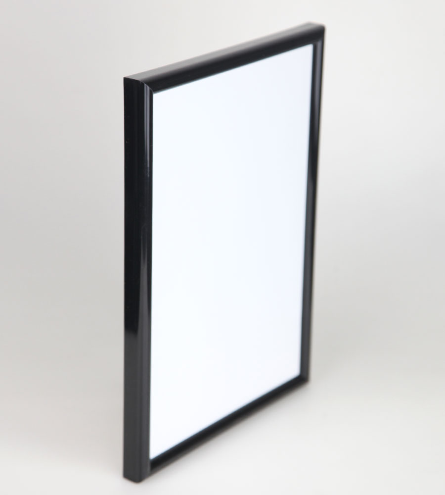 Classic Leichter Kunststoffbilderrahmen mit Acrylglas Schutz ohne Kompromisse BD - Farbe: Schwarz | Format: 20x30