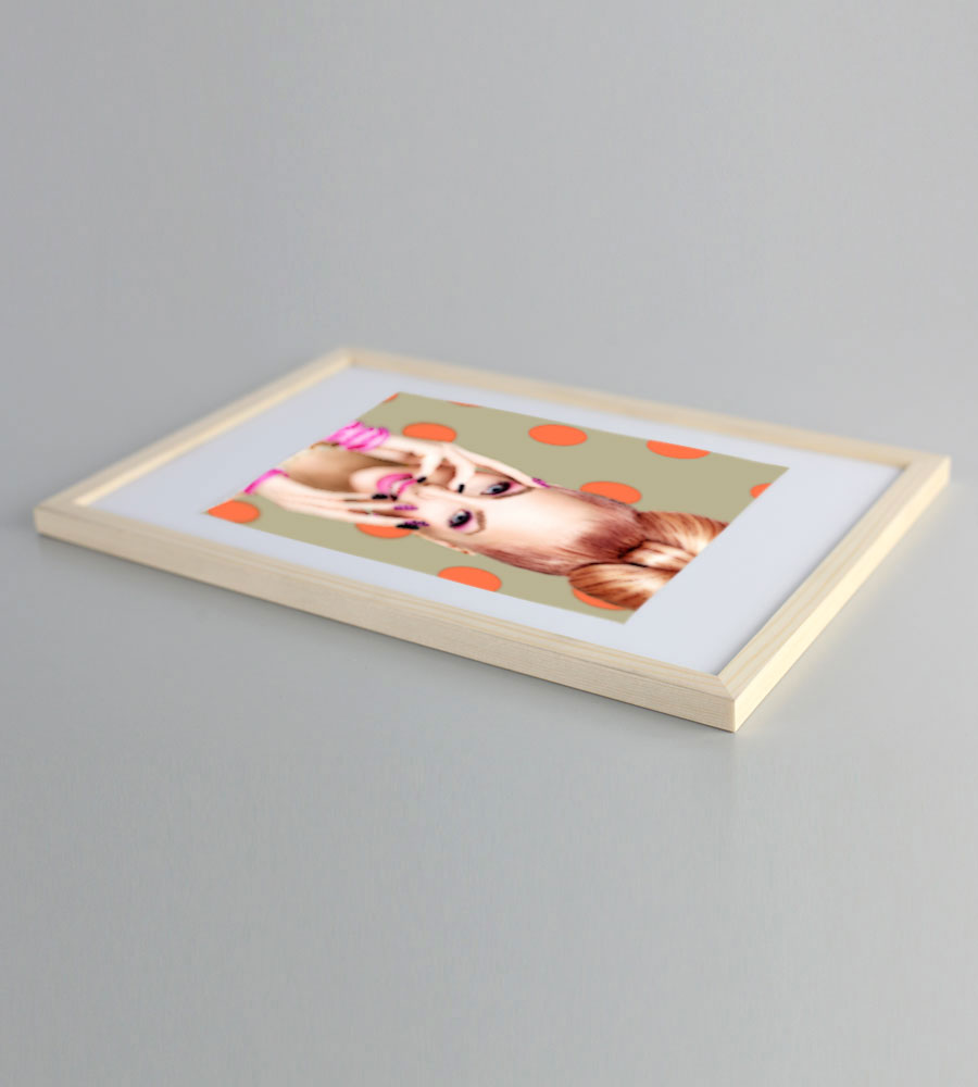 3er 5er Set Holz Bilderrahmen Lifestyle Plexi Foto Rahmen Collage Wanddeko Poster S111 - Pack: 5er | Farbe: Natur | Format: 21x29,7 DIN A4