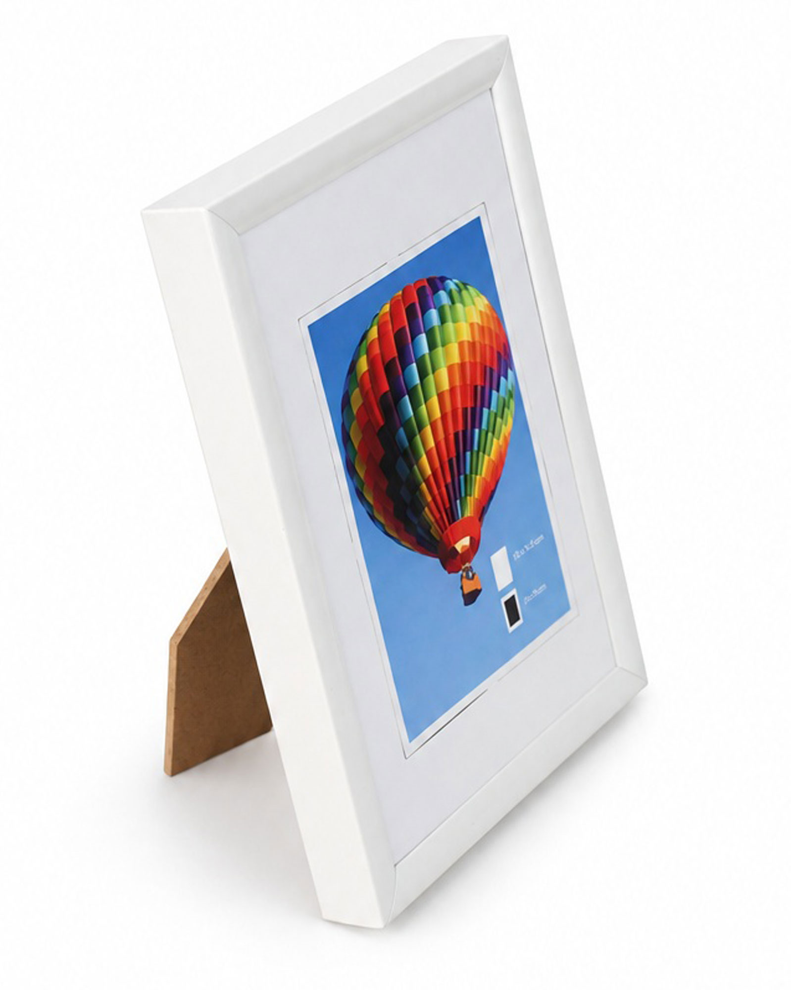 New Lifestyle Kunststoff Bilderrahmen Kunststoffrahmen Bildhalter Bildträger - Farbe: Weiß | Format: 10x15