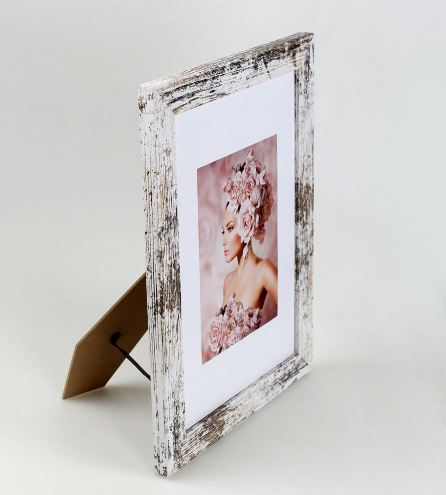 Bilderrahmen Holz Rahmen Plexi Acryl Collage Wanddeko Poster quadratisch S215 -
