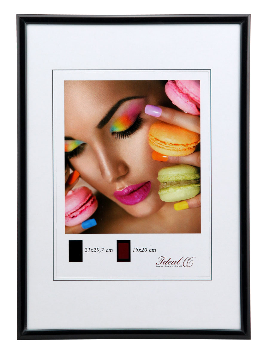 New Lifestyle Set Bilderrahmen Wanddeko Collage Poster Rahmen 2er 3er 5er Pack - Pack: 2er | Farbe: Schwarz | Format: 20x30