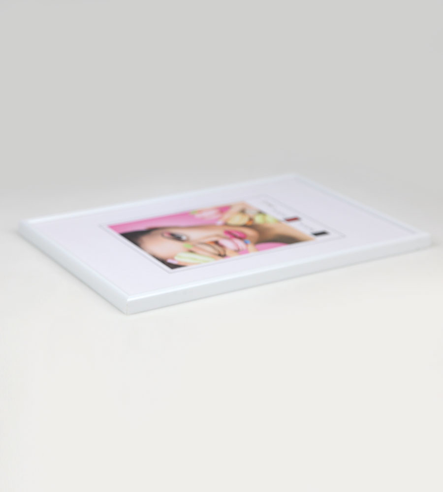 2er 3er 5er Pack Photo Style Set Bilderrahmen Wanddeko Collage Poster Kunststoff Rahmen - Pack: 5er | Farbe: Weiß | Format: 15x20