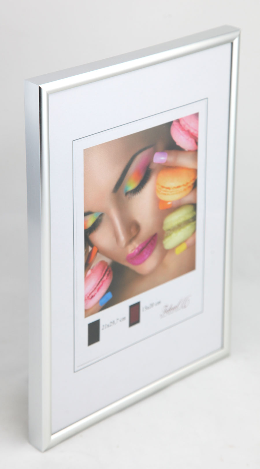 New Lifestyle Set Bilderrahmen Wanddeko Collage Poster Rahmen 2er 3er 5er Pack - Pack: 3er | Farbe: Silber | Format: 50x50