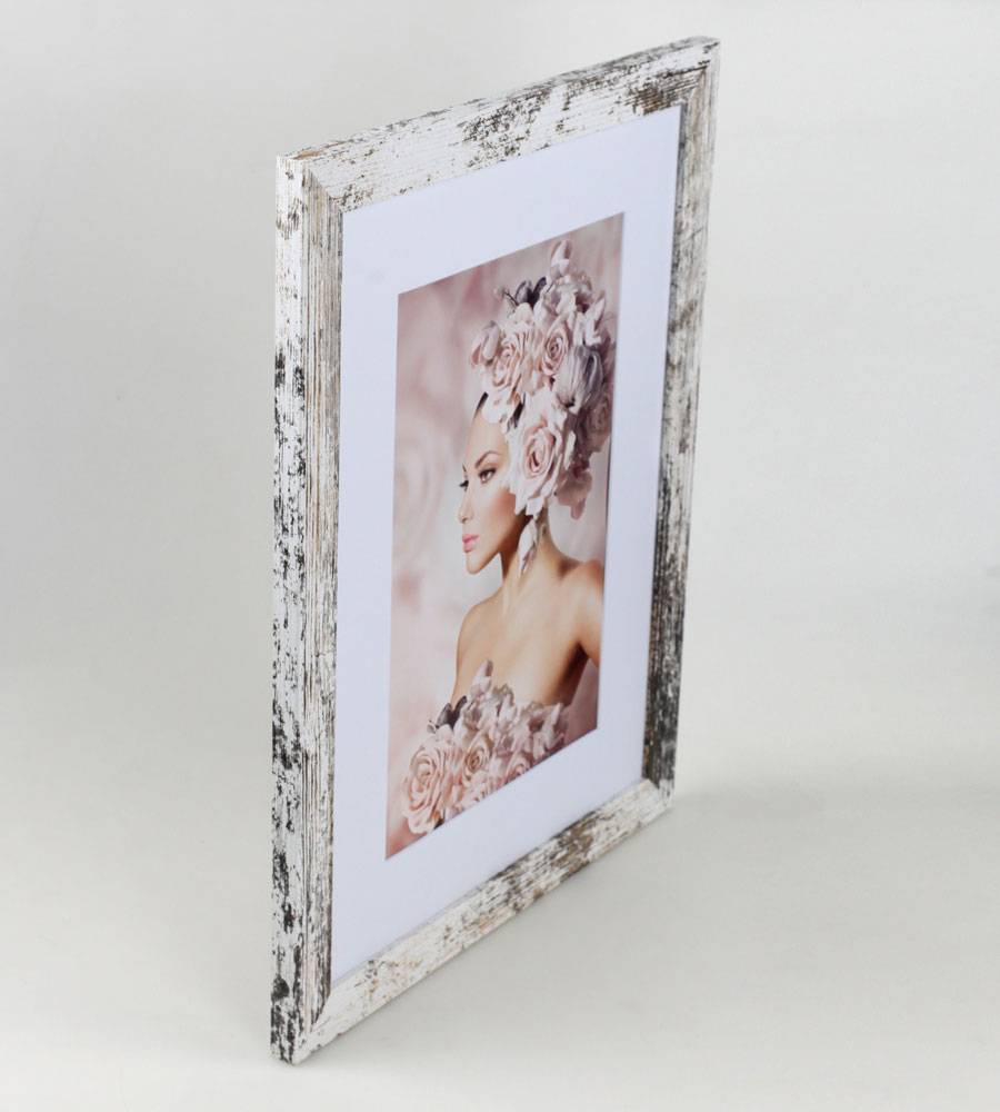 Bilderrahmen Holz Rahmen Plexi Acryl Collage Wanddeko Poster quadratisch S215 -