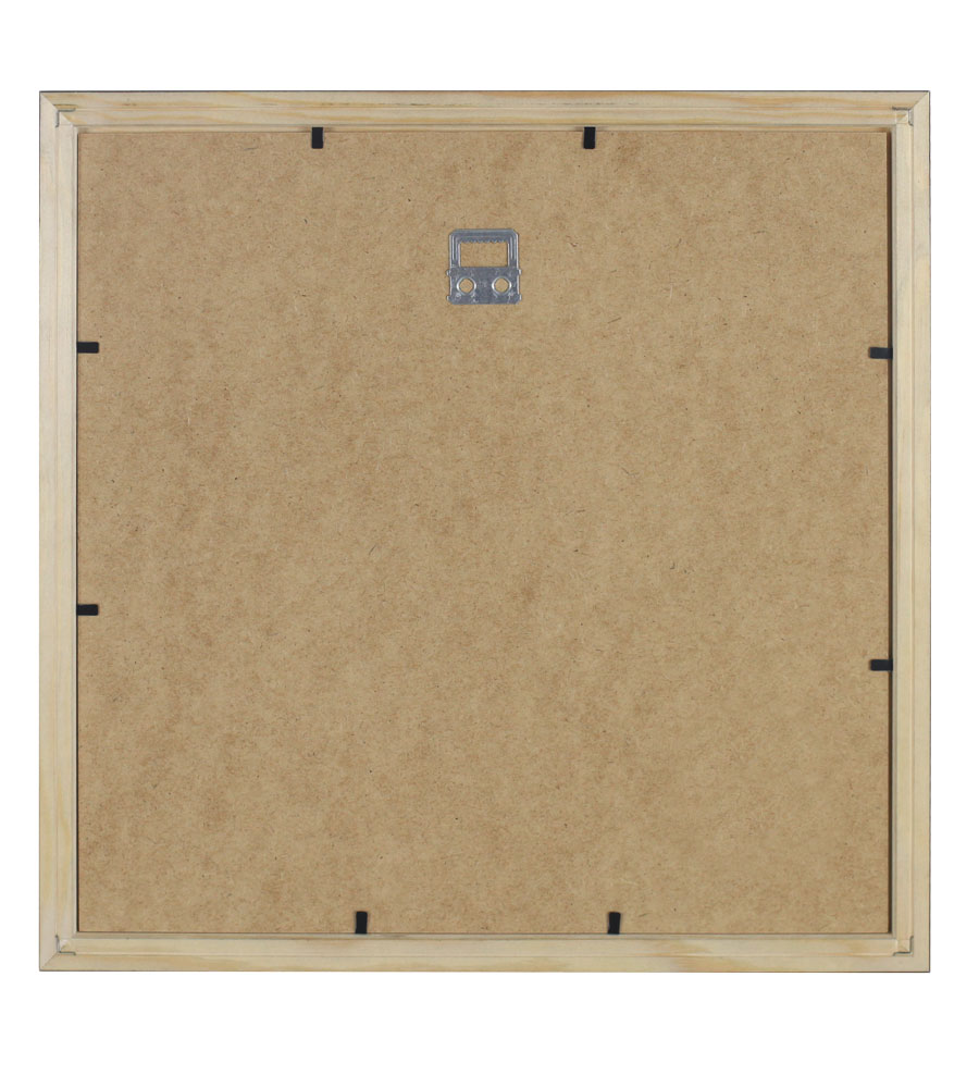 Artos Holz Bilderrahmen Acrylglas Plexi Lifestyle Foto Rahmen Collage Wanddeko Poster - Farbe: Silber | Format: 30x30