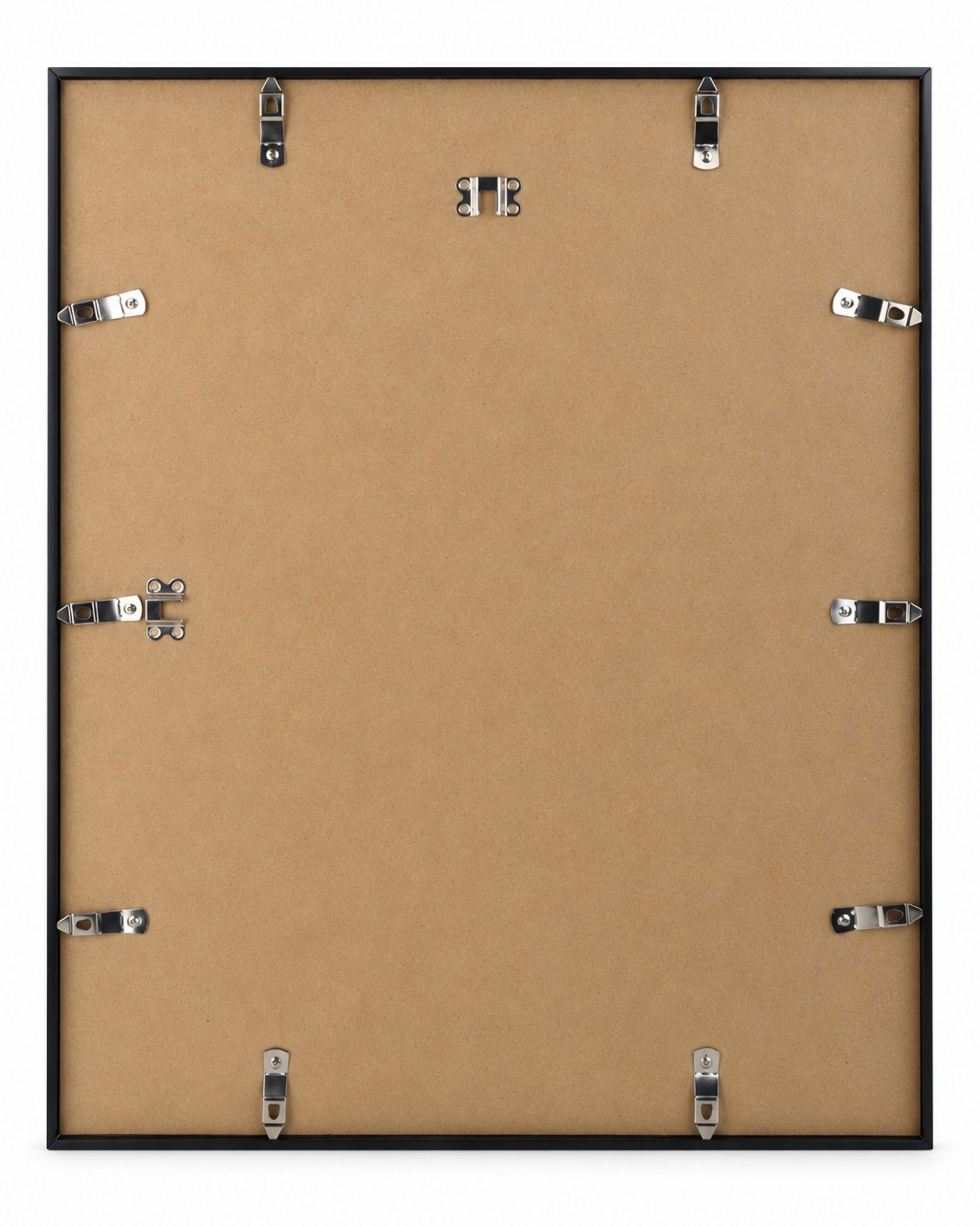 New Lifestyle Kunststoff Bilderrahmen Kunststoffrahmen Bildhalter Bildträger - Farbe: Schwarz | Format: 50x60