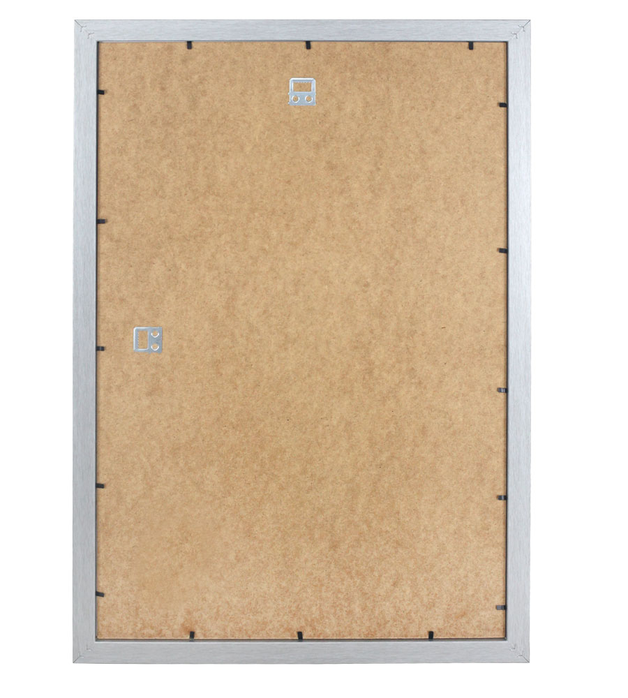 Bilderrahmen Holz Rahmen Plexi Acryl Collage Wanddeko Poster quadratisch S215 - Farbe: Braun | Format: 40x60