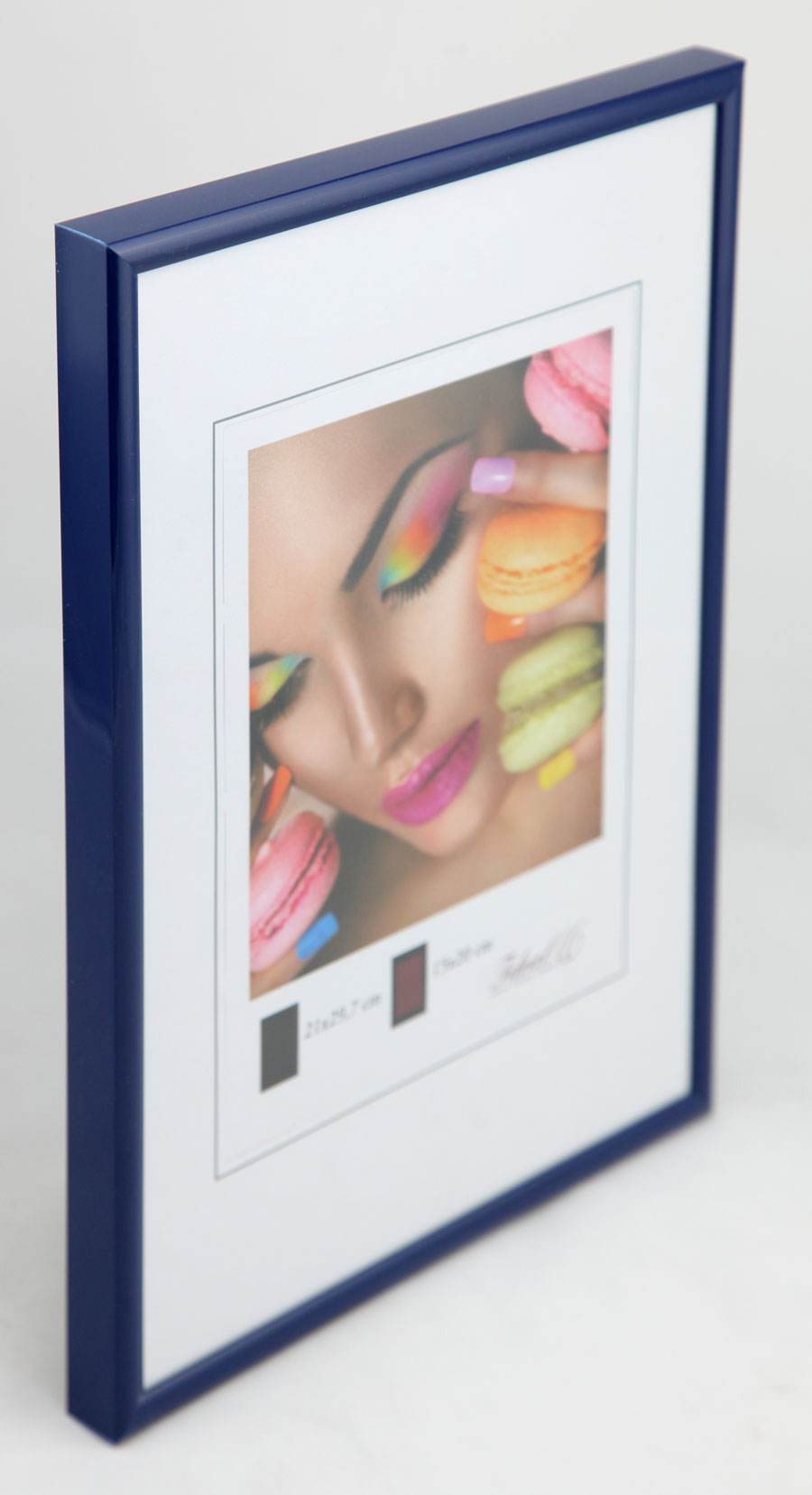 New Lifestyle Set Bilderrahmen Wanddeko Collage Poster Rahmen 2er 3er 5er Pack - Pack: 2er | Farbe: Blau | Format: 20x30