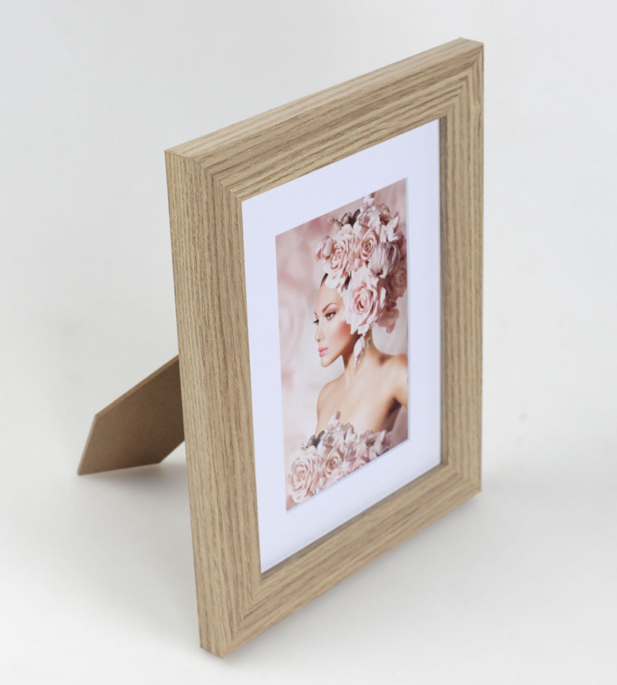 Bilderrahmen Holz Rahmen Plexi Acryl Collage Wanddeko Poster quadratisch S215 -