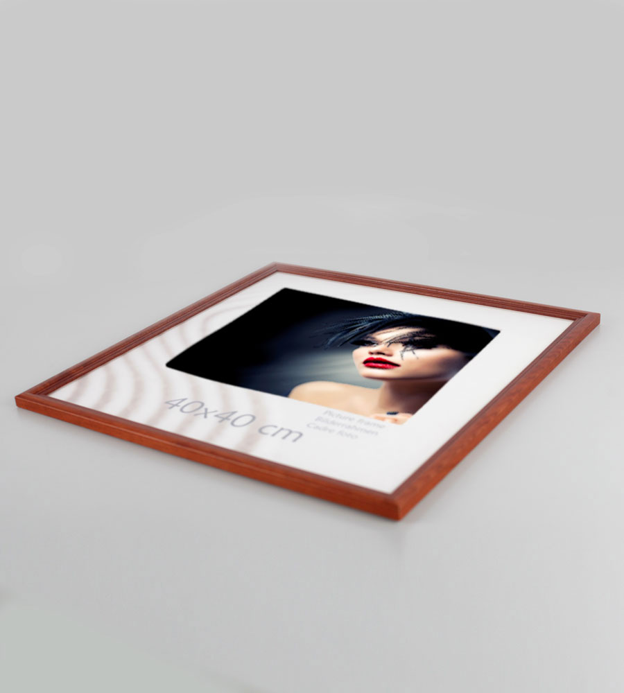 Artos Holz Bilderrahmen Acrylglas Plexi Lifestyle Foto Rahmen Collage Wanddeko Poster -
