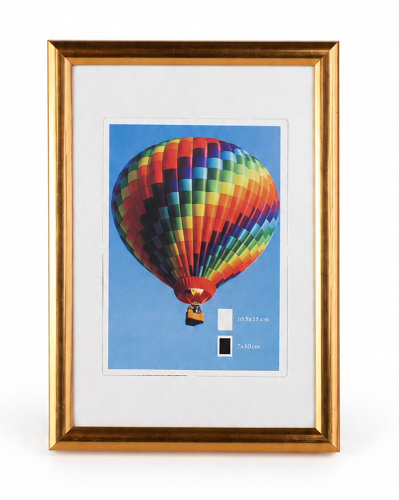 New Lifestyle Kunststoff Bilderrahmen Kunststoffrahmen Bildhalter Bildträger - Farbe: Bronze | Format: 10x15