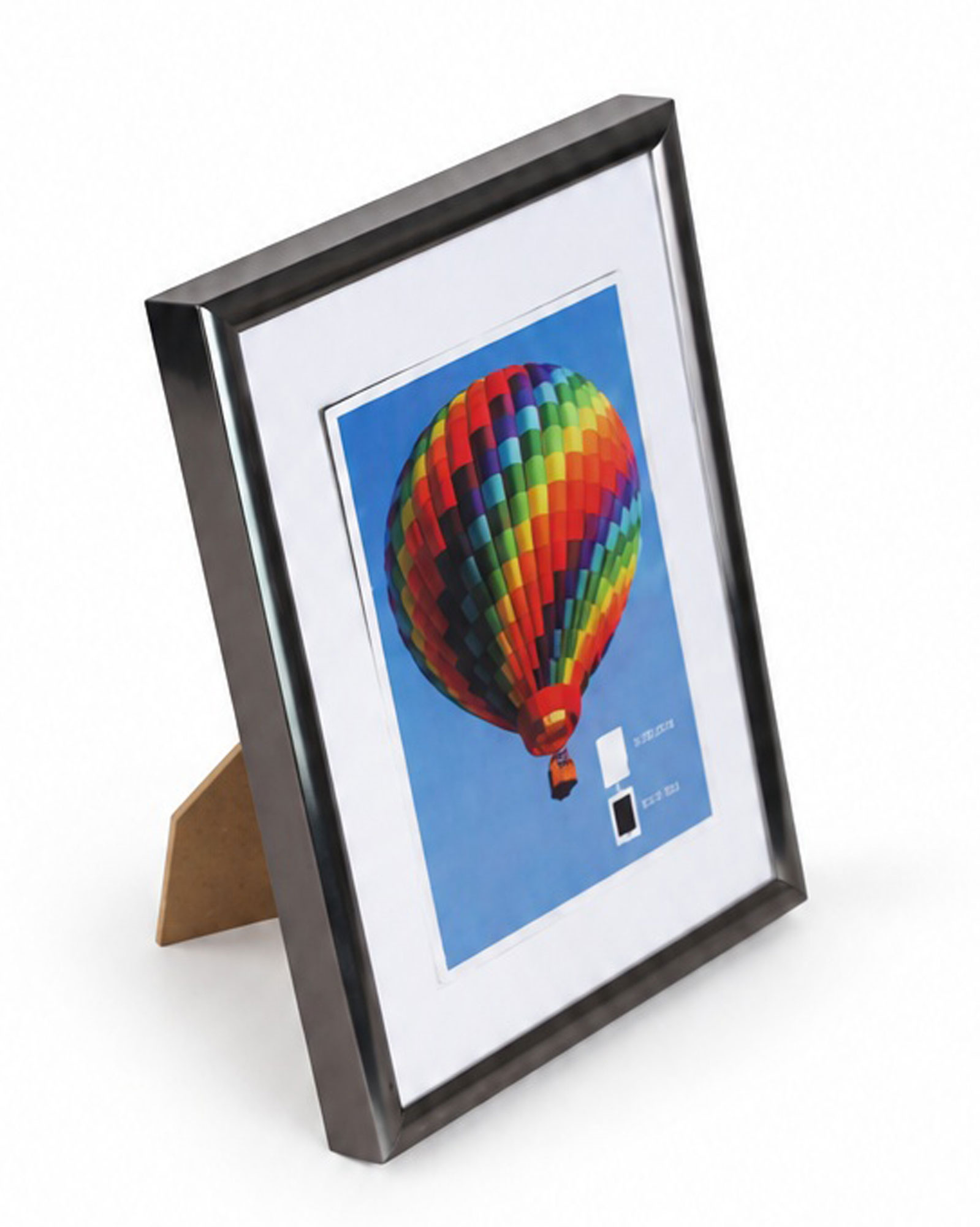 New Lifestyle Kunststoff Bilderrahmen Kunststoffrahmen Bildhalter Bildträger - Farbe: Antrazit | Format: 13x18