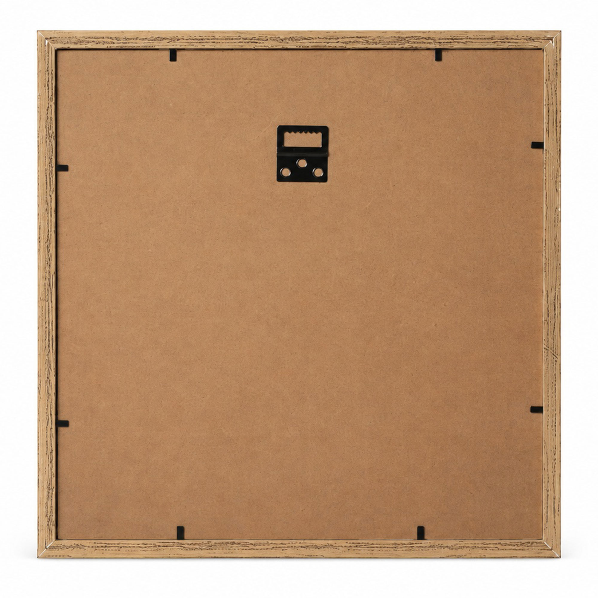 3D Objektrahmen Bilderrahmen mit Passepartout & gehärtetem Glas Holz MDF Rahmen Foto Poster - Farbe: Gold-Antik | Format: 30x30