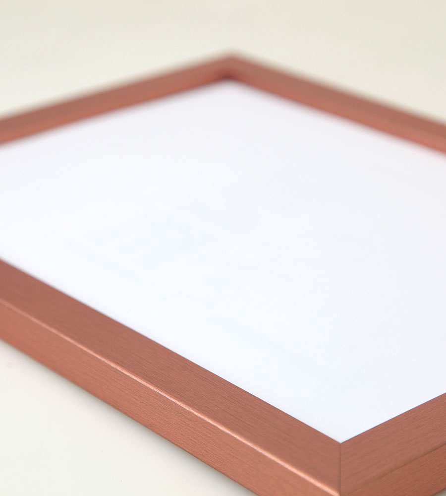 Bilderrahmen Hekla Holzrahmen Posterrahmen Picture Frame Collage Poster Foto Rahmen - Farbe: Bronze | Format: 29,7x42 A3