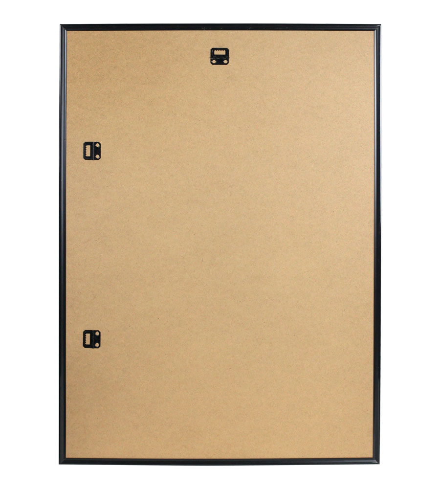 Bilderrahmen Fotorahmen aus Kunststoff Bilder Foto Posterrahmen Collage AC-6 - Farbe: Schwarz | Format: 50x70