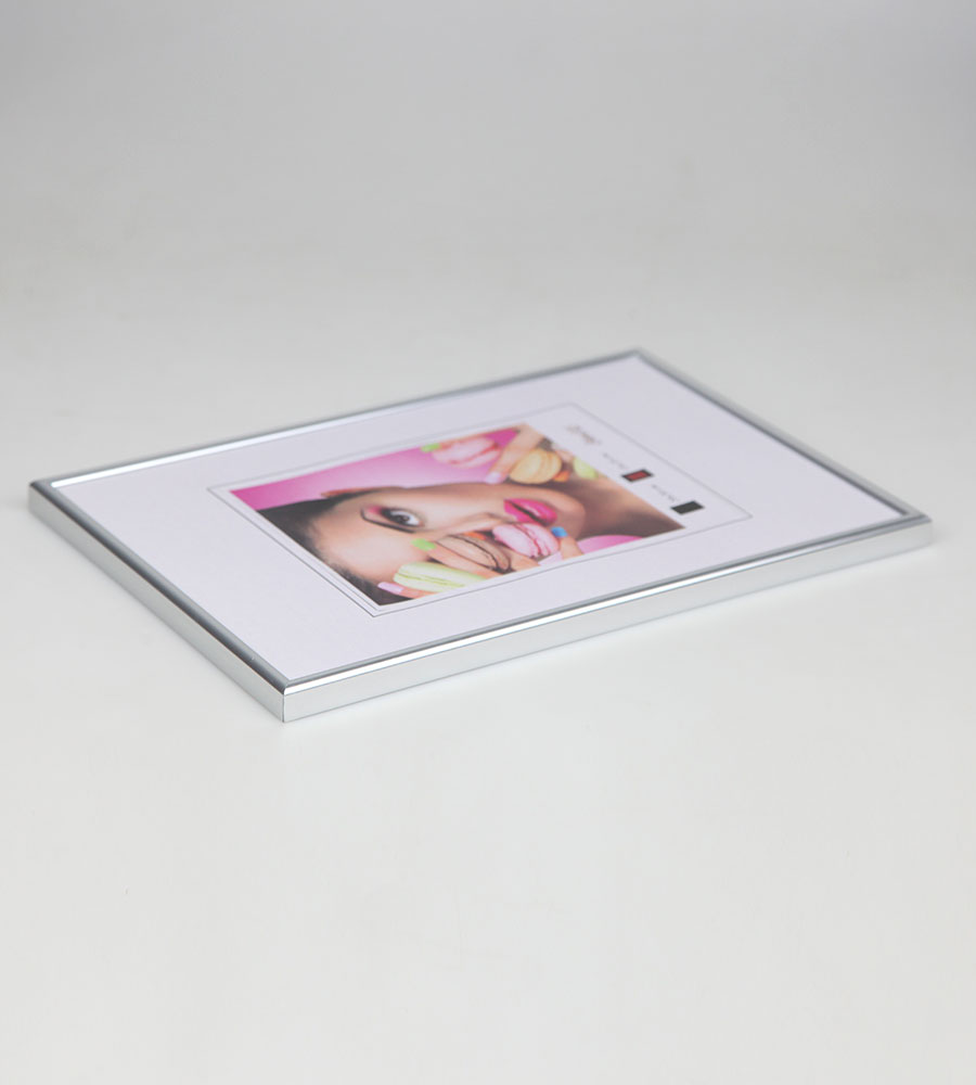 2er 3er 5er Pack Photo Style Set Bilderrahmen Wanddeko Collage Poster Kunststoff Rahmen - Pack: 3er | Farbe: Silber | Format: 50x70