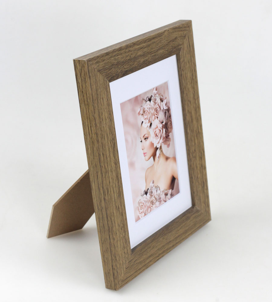 Bilderrahmen Holz Rahmen Plexi Acryl Collage Wanddeko Poster quadratisch S215 -