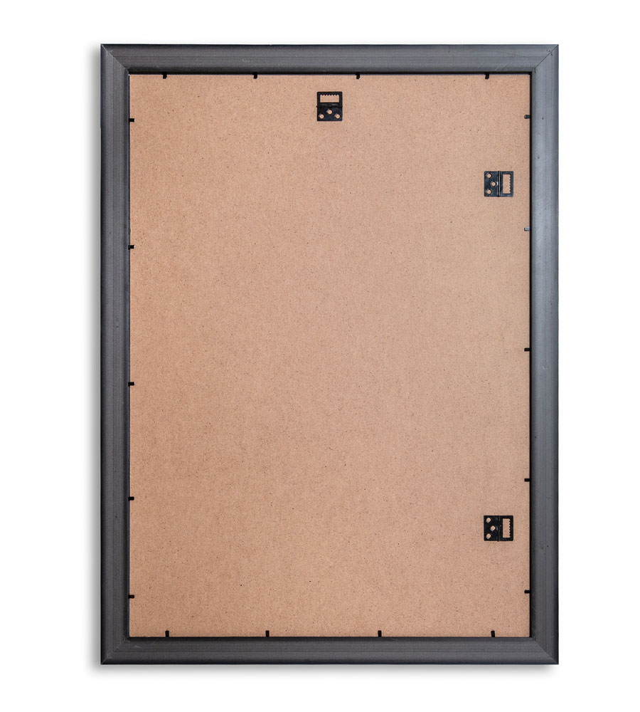 Bilderrahmen Lifestyle Foto Rahmen Collage quadratisch Wanddeko Poster 40D - Farbe: Schwarz | Format: 50x70