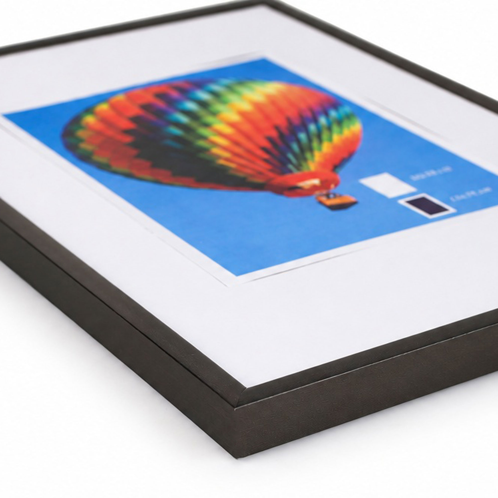 New Lifestyle Kunststoff Bilderrahmen Kunststoffrahmen Bildhalter Bildträger - Farbe: Antrazit | Format: 10x15