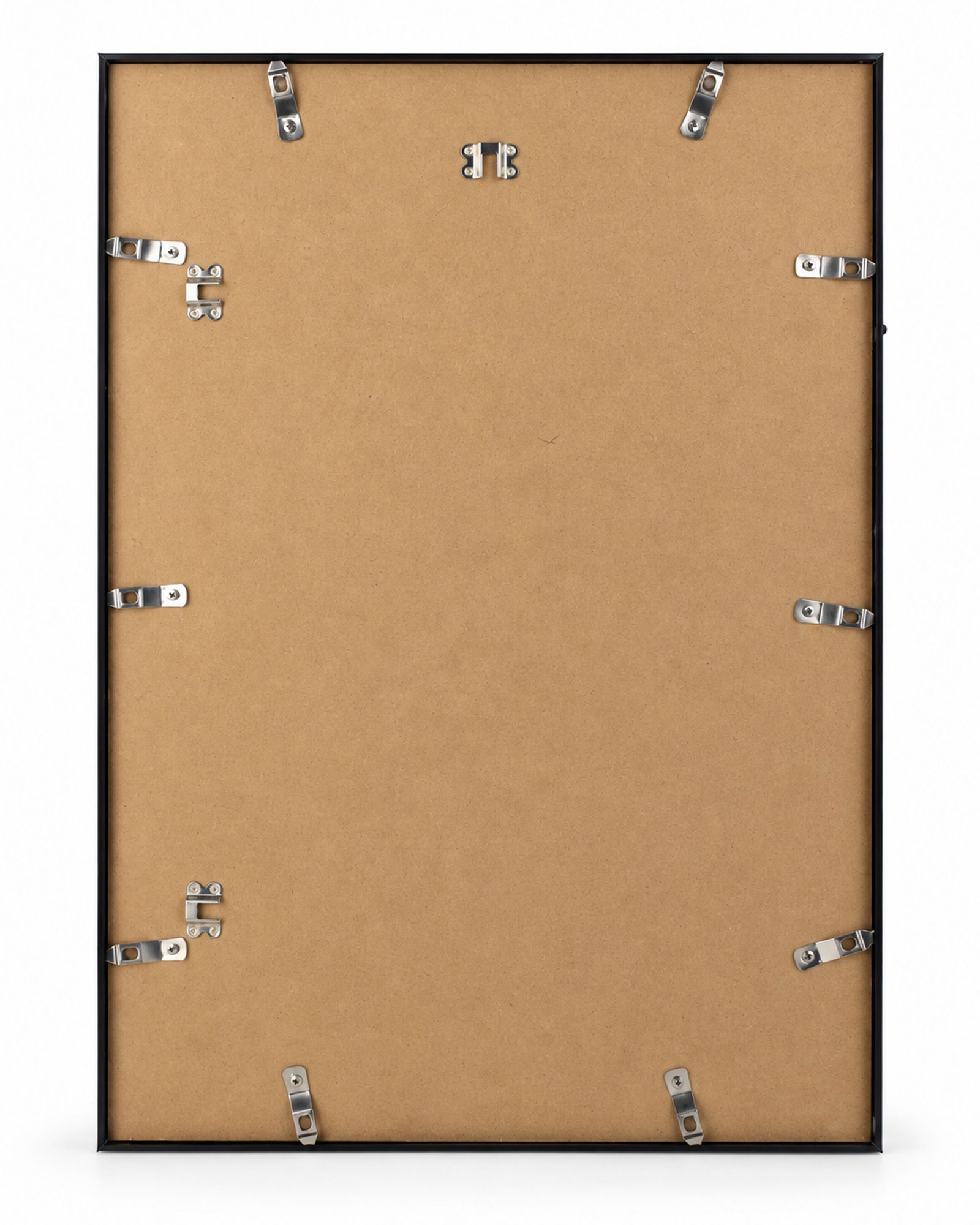 New Lifestyle Kunststoff Bilderrahmen Kunststoffrahmen Bildhalter Bildträger - Farbe: Schwarz | Format: 50x70
