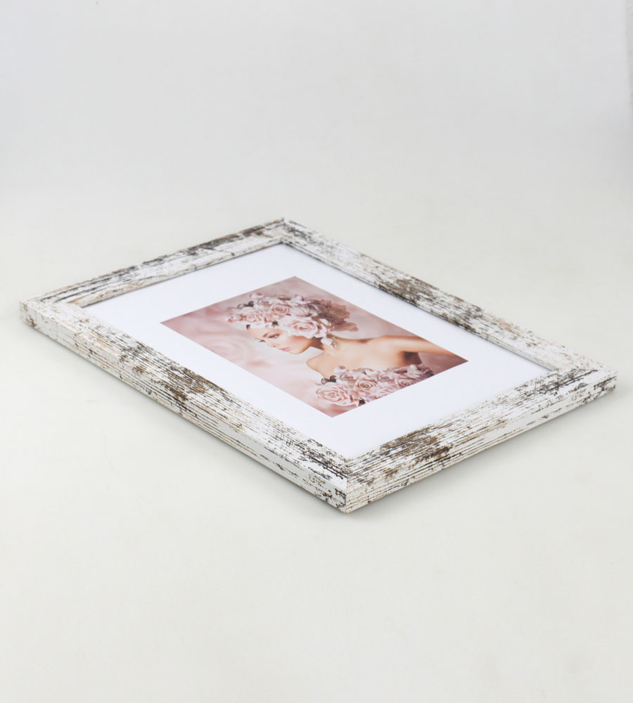 Bilderrahmen Holz Rahmen Plexi Acryl Collage Wanddeko Poster quadratisch S215 -