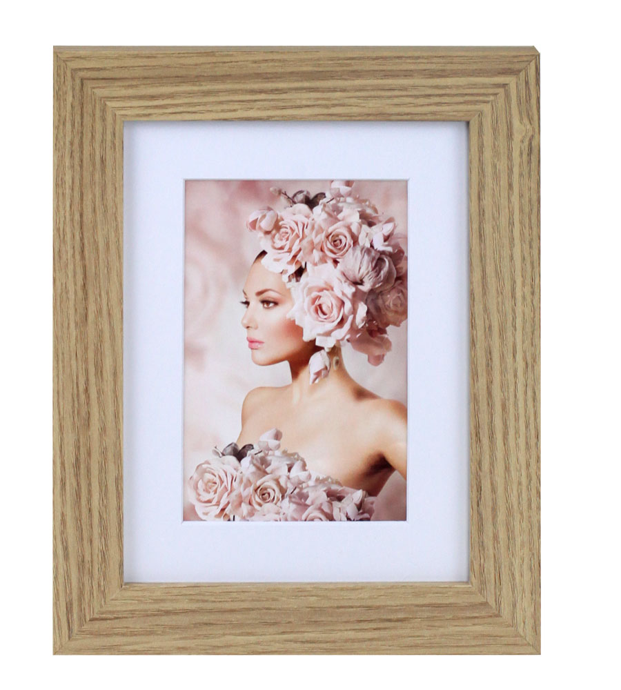 Bilderrahmen Holz Rahmen Plexi Acryl Collage Wanddeko Poster quadratisch S215 -