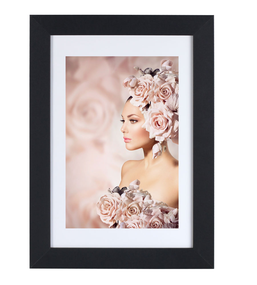 Bilderrahmen Holz Rahmen Plexi Acryl Collage Wanddeko Poster quadratisch S215 -