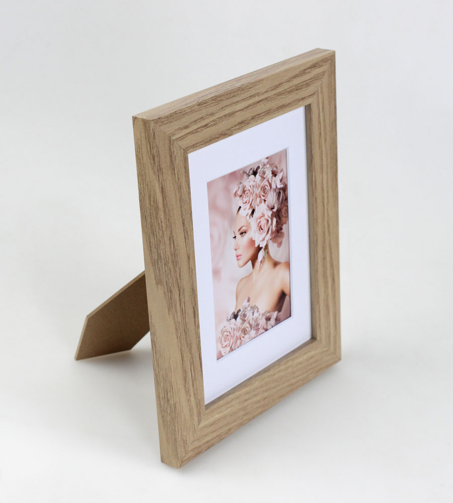 Bilderrahmen Holz Rahmen Plexi Acryl Collage Wanddeko Poster quadratisch S215 -
